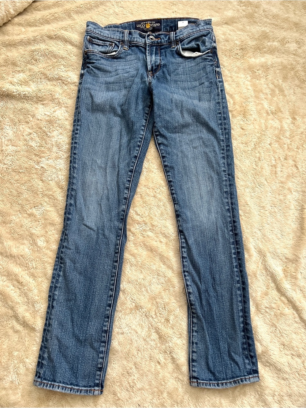 LUCKY BRAND Woman's Y2K Blue Sweet'N Straight Jeans Size 4